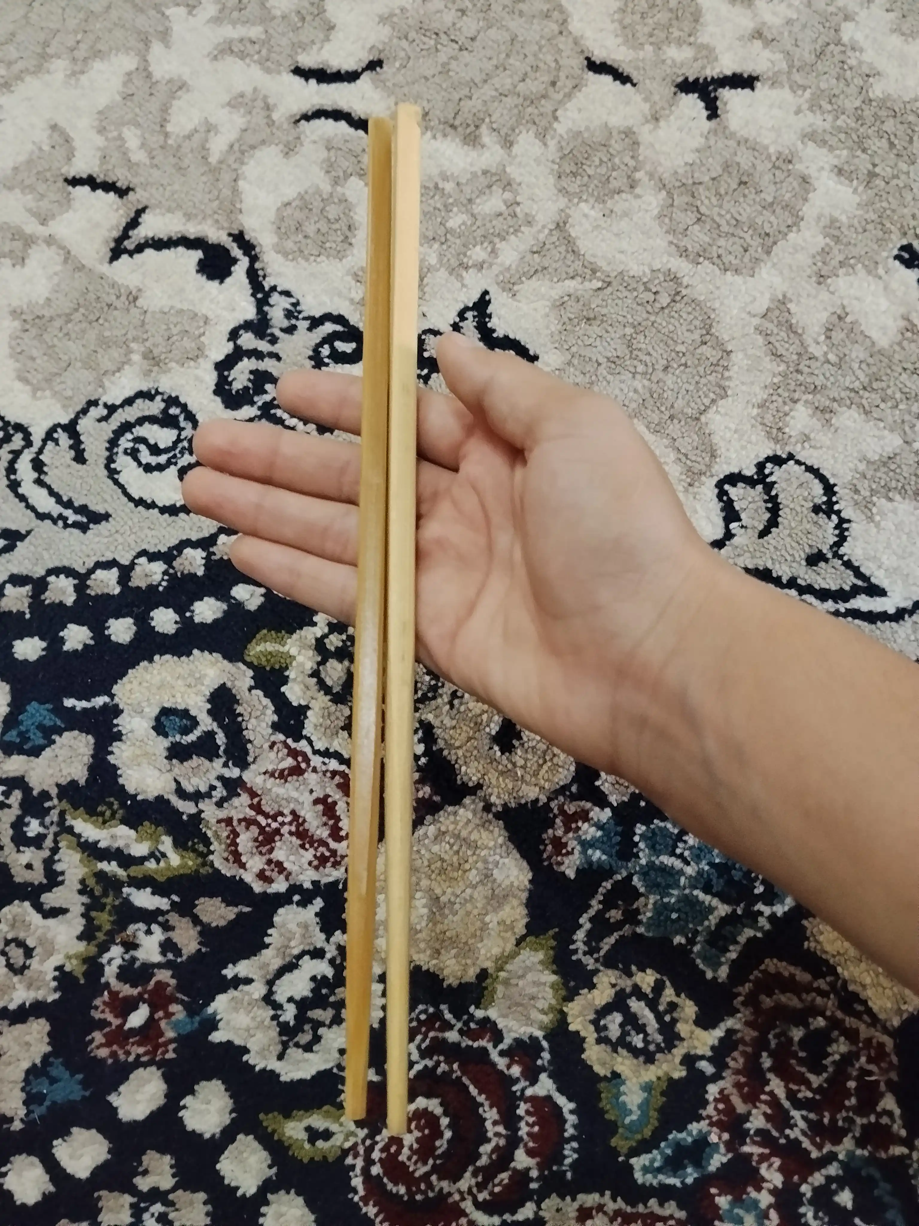 Ko'pmartalik xitoy tayoqchalar -5 juft, bambuk metal plastikdan, sushi ramyon rollar uchun