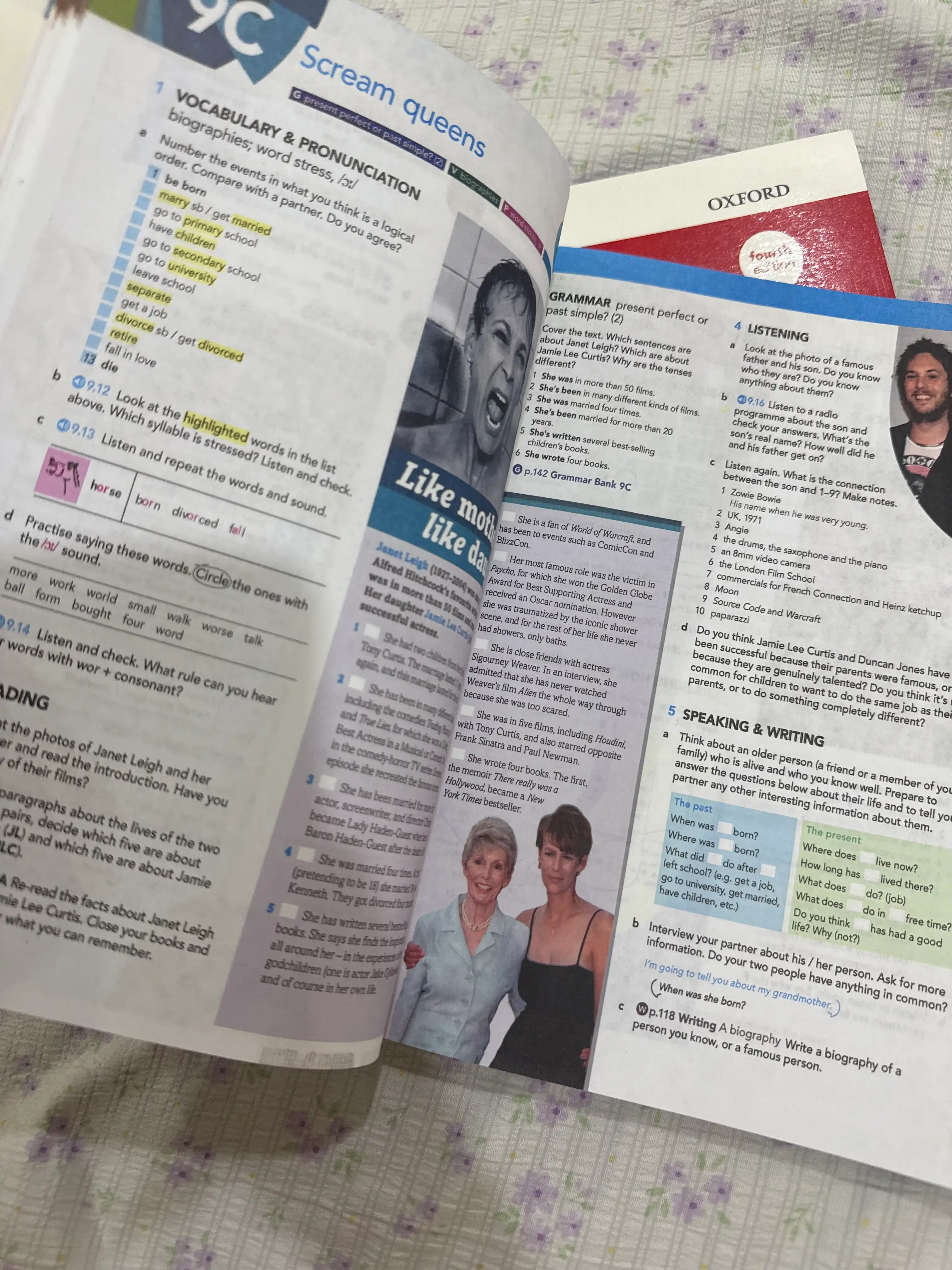 English File Beginner, Elementary, Pre Intermediate Student's book+Workbook, Paul Seligson