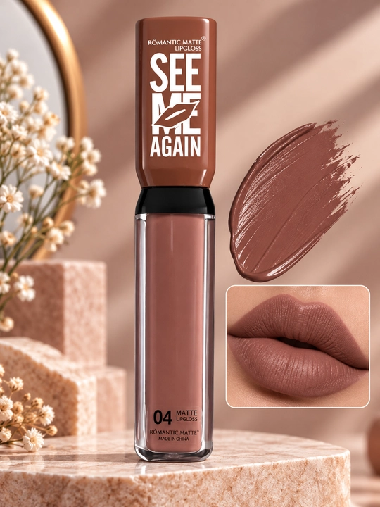 RÓMANTIC MATTE SEE ME AGAIN  — жидкая матовая помада для губ - 