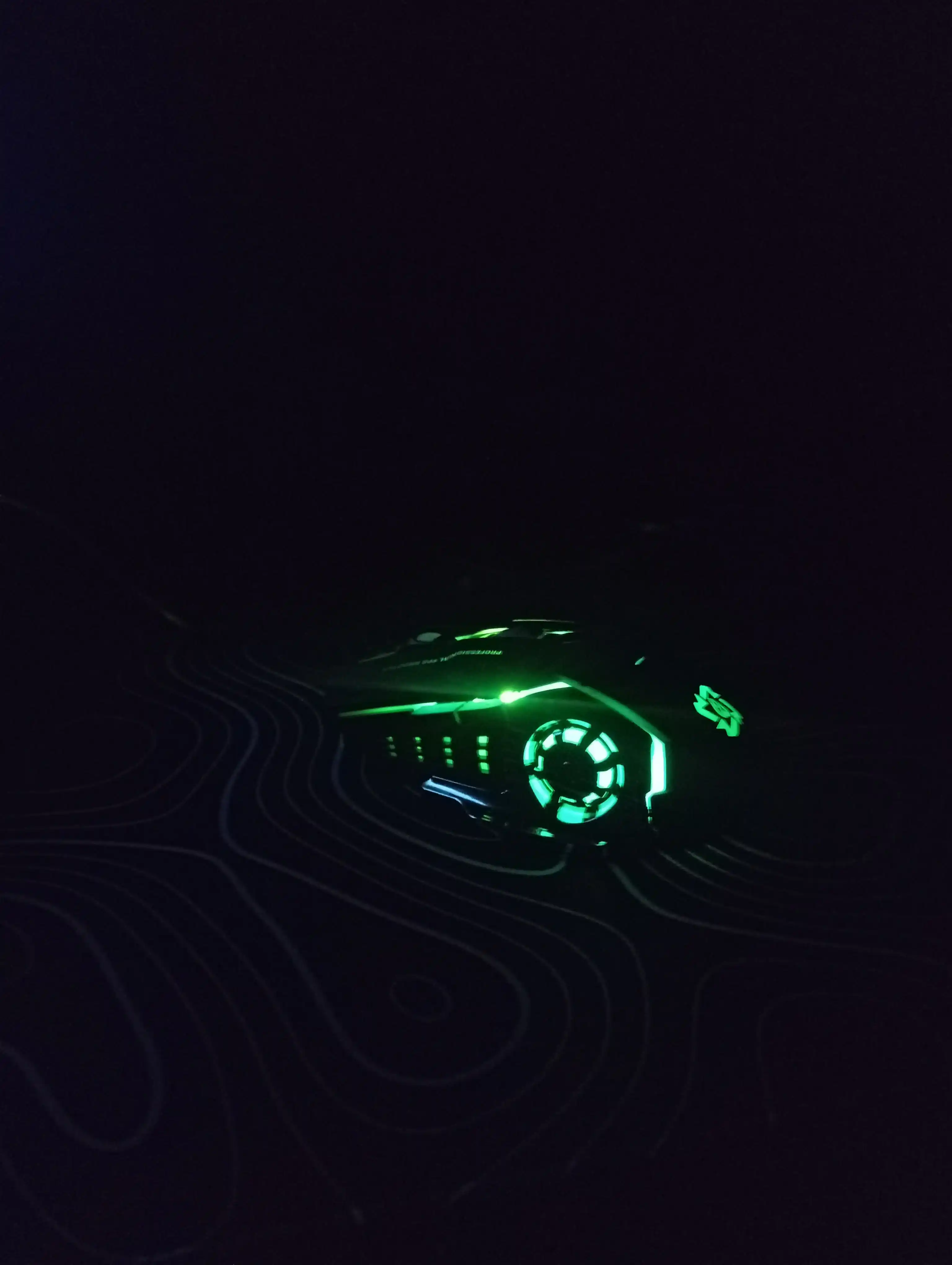 Игровая мышь IMICE бесшумная, беспроводная m17, c RGB подсветкой,