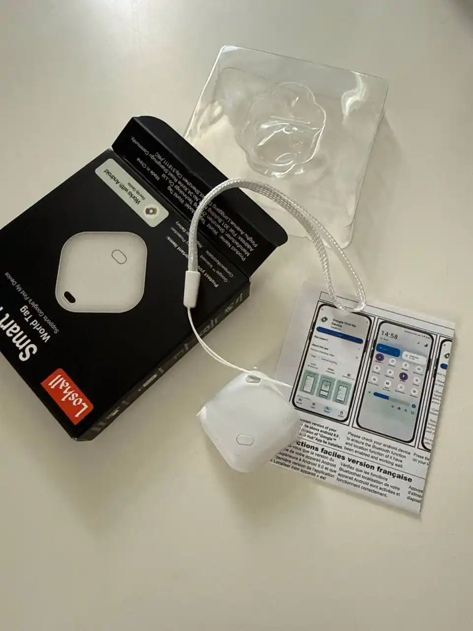 Smart GPS Tag – умный Bluetooth-трекер, для поиска вещей Android Find Hub