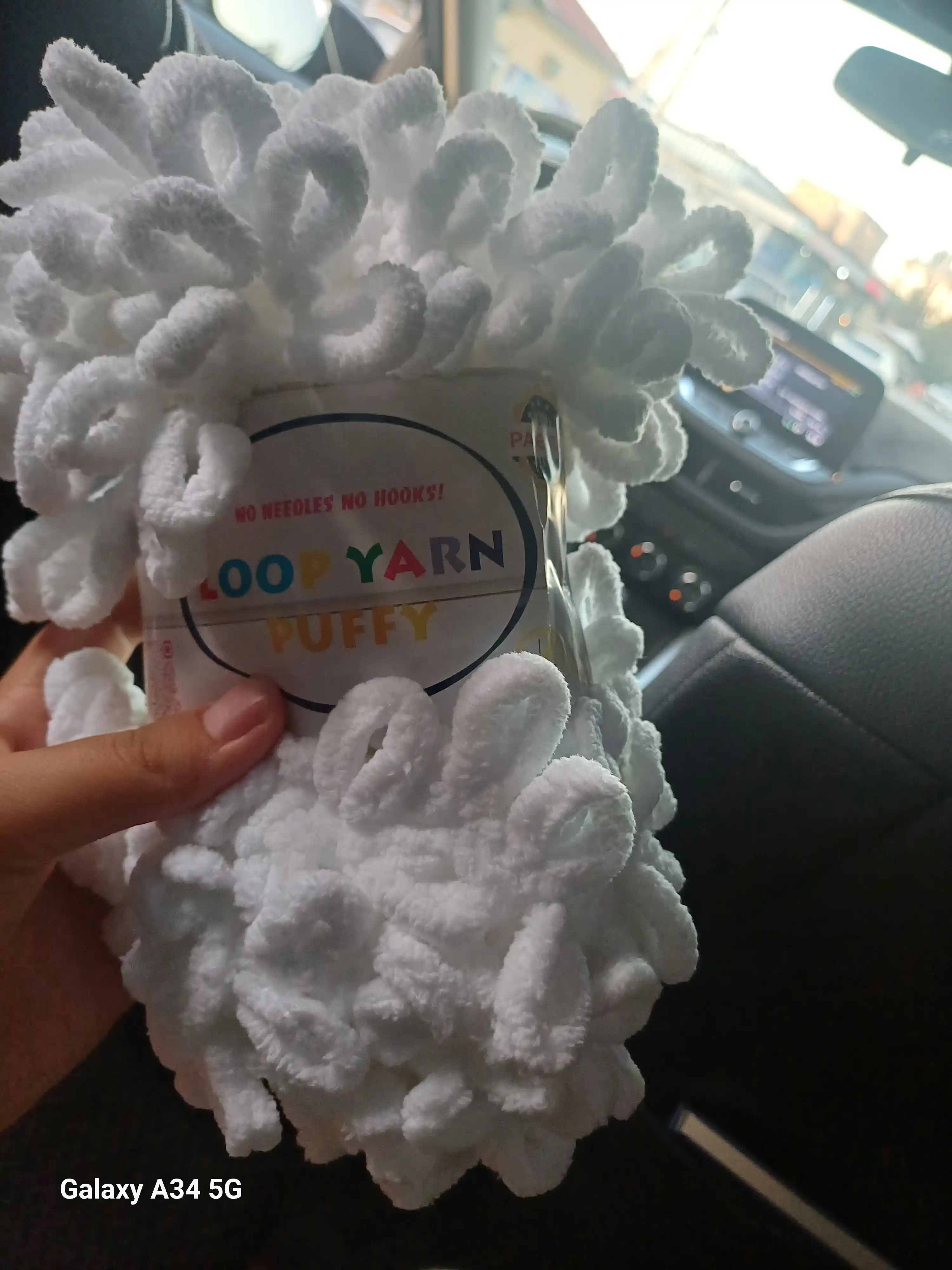 Пряжа Loop Yarn, с большими петельками, 100 г, +, - 9 м