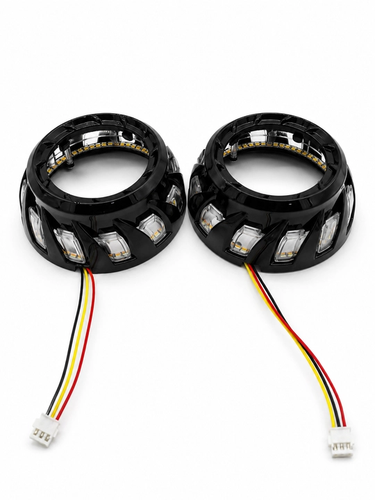 Маски , BI-LED , 5D Glory Crystal, WRGB подсветка, янтарный режим, комплект L+R