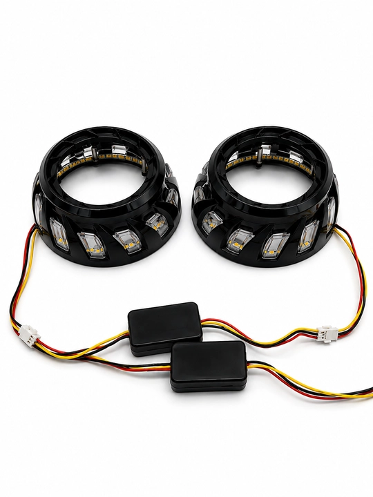 Маски , BI-LED , 5D Glory Crystal, WRGB подсветка, янтарный режим, комплект L+R