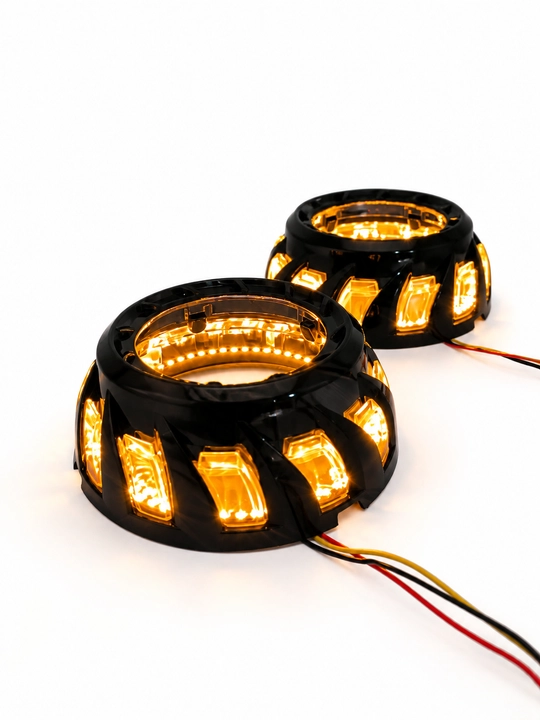Маски , BI-LED , 5D Glory Crystal, WRGB подсветка, янтарный режим, комплект L+R