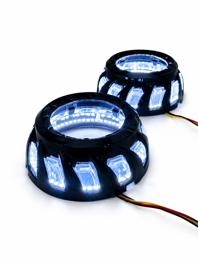 Маски , BI-LED , 5D Glory Crystal, WRGB подсветка, янтарный режим, комплект L+R