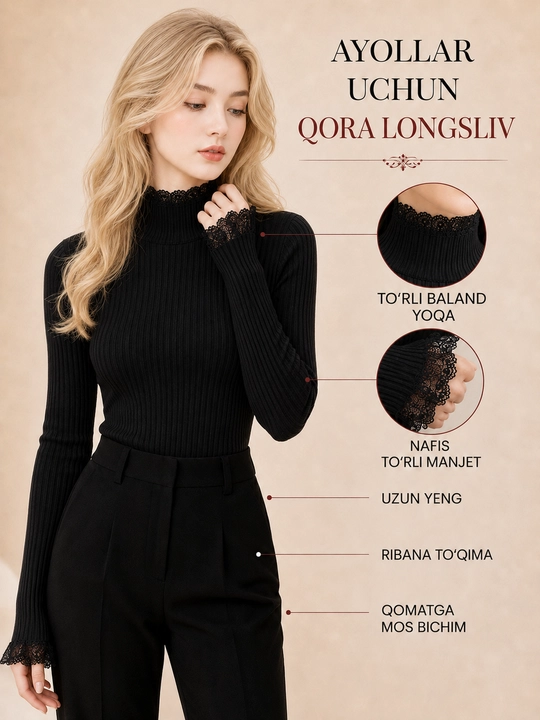 Svitr, qizlar uchun sviter, kuz, qish, baxor, standart, ayollar sviteri - 