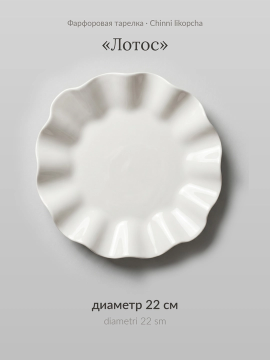 Likopcha keramika va chinni: tushlik, salat va shirinlik uchun, 19-28 sm, 27 model - 