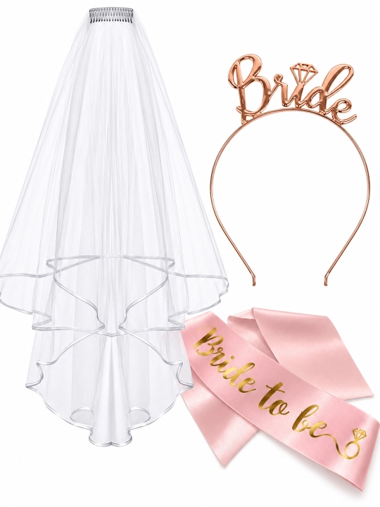 Набор для девичника Bride to Be — стильные аксессуары для незабываемого праздника