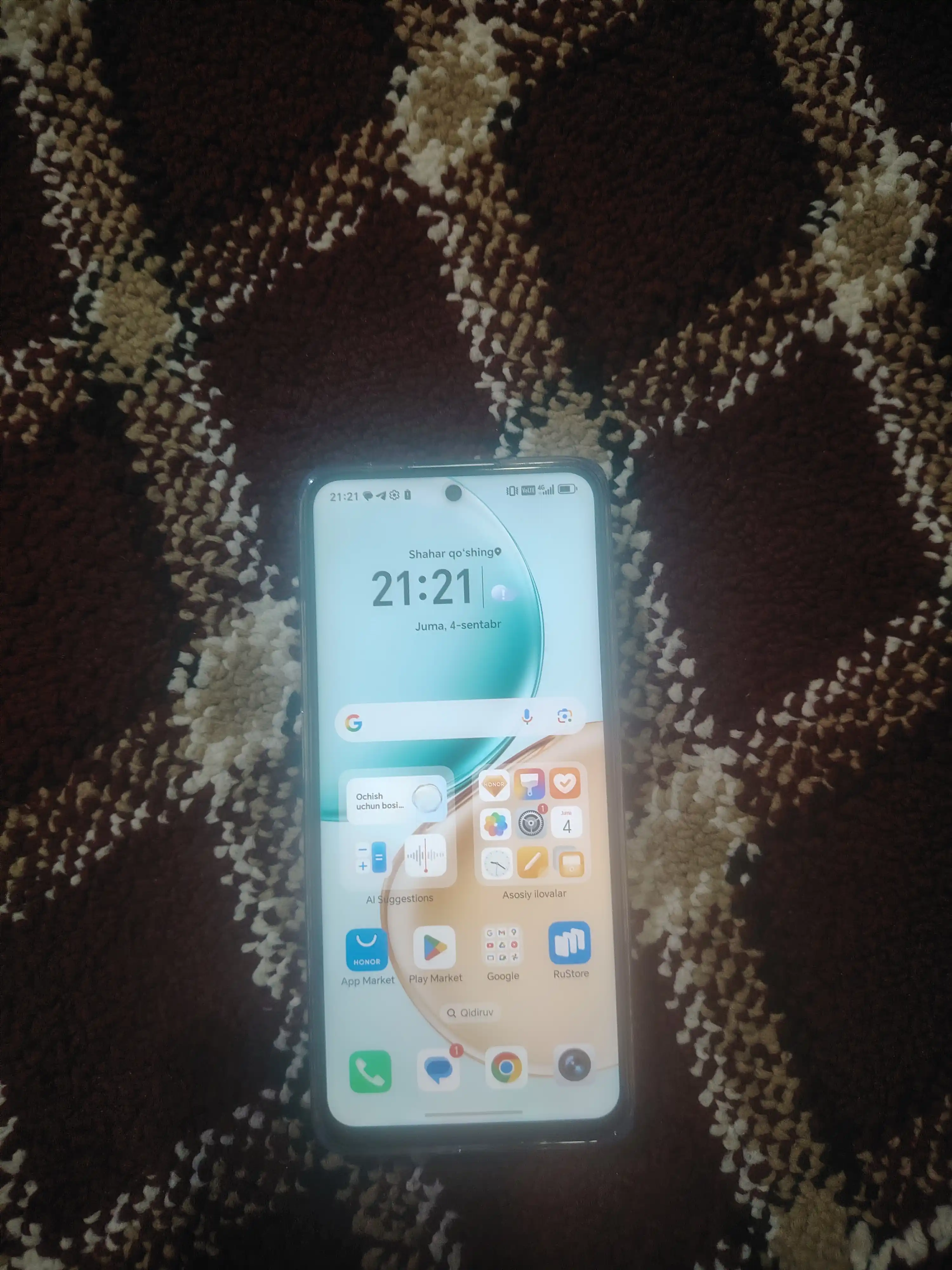 Смартфон Honor X7d, защита от влаги, NFC, 6/128, 8/256 Гб, ударопрочность 6,77 дюйма
