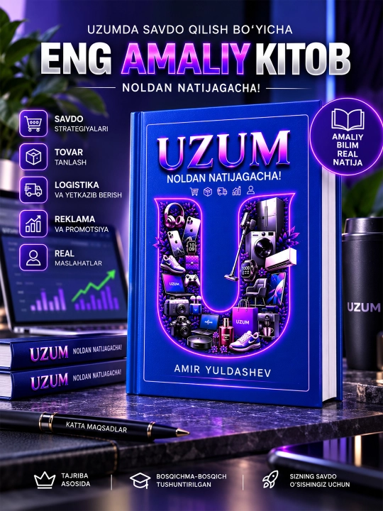 Uzum Noldan Natijagacha kitobi, Amir Yuldashev - 