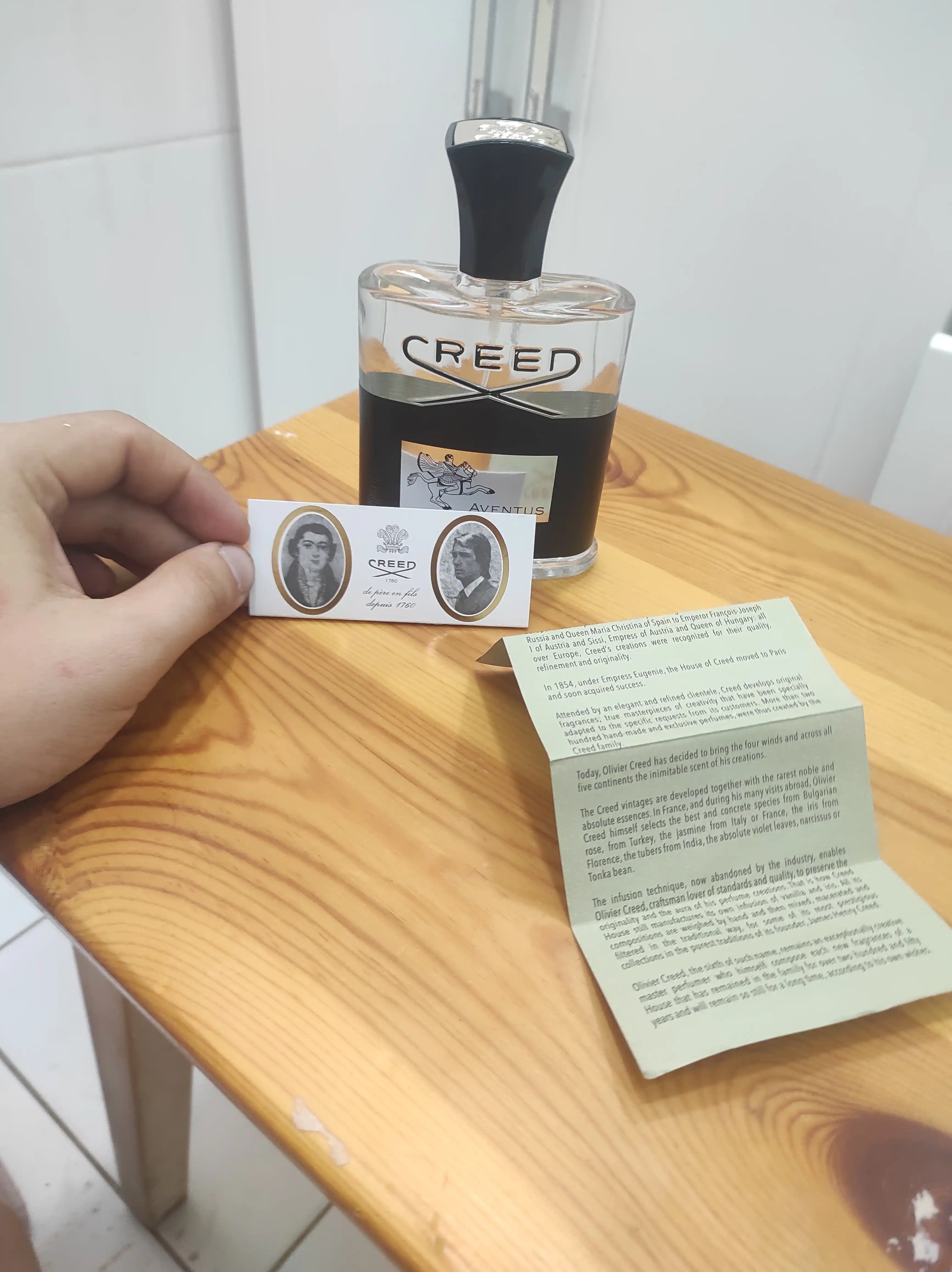 Духи мужские Creed, 100 мл, парфюм с нотами ананаса