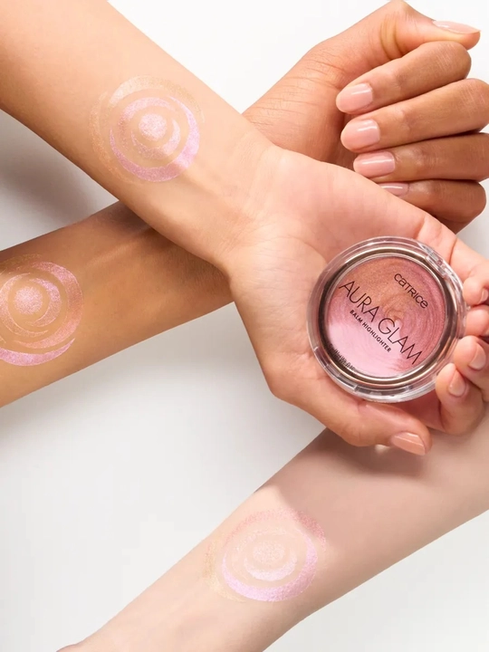 CATRICE Aura Glam Balm Highlighter, yuz uchun xaylayter, 4,5 g