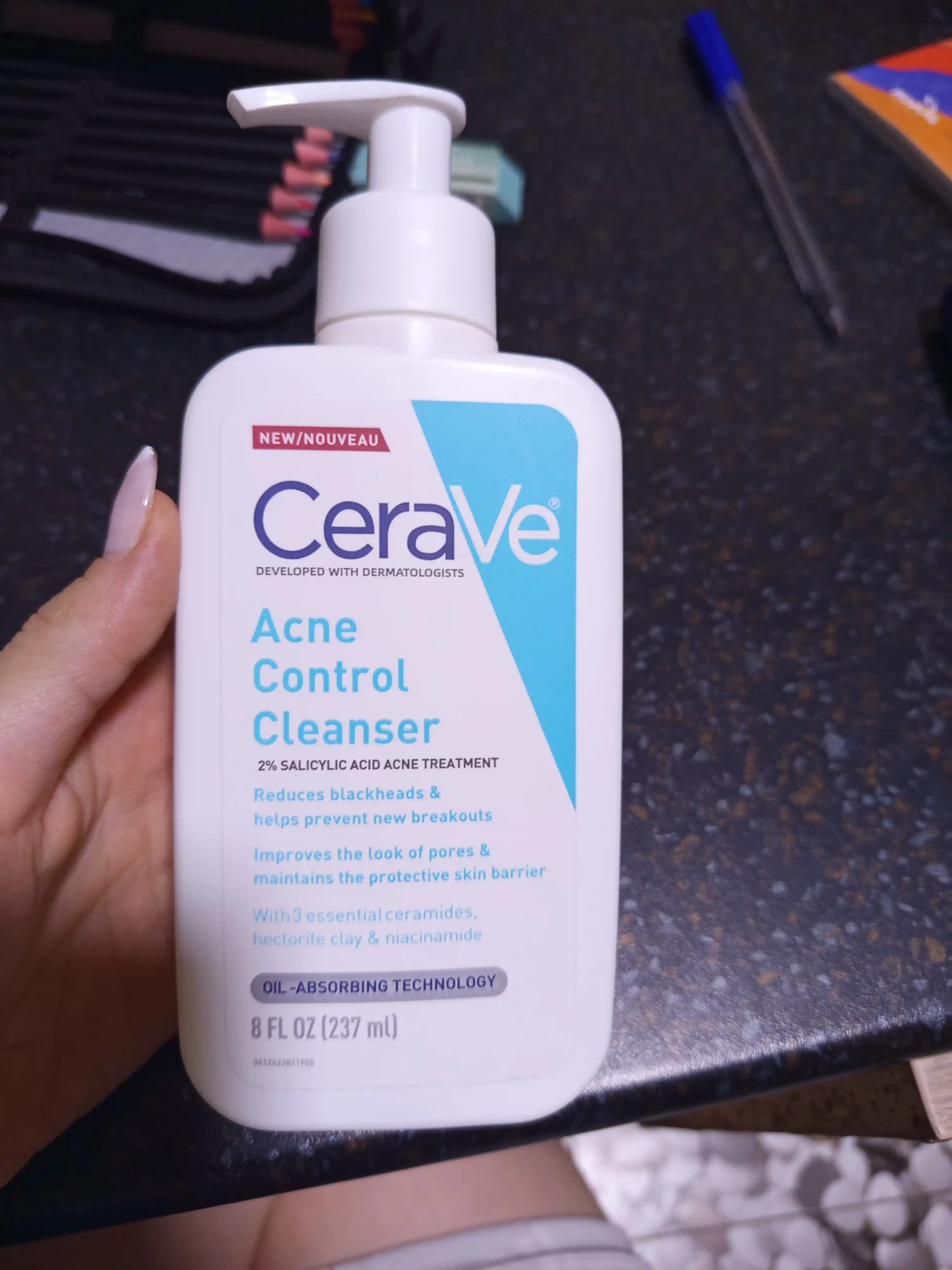 CeraVe очищающее средство для лица, гель-пенка для умывания, для всех типов кожи, 236 мл