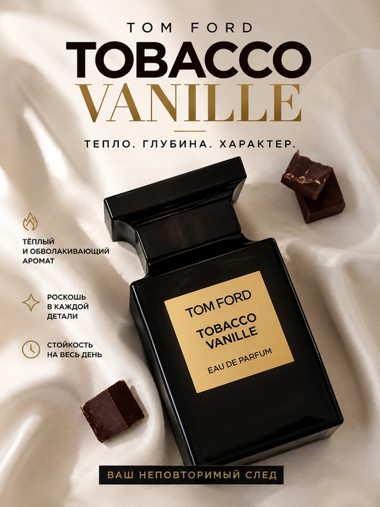Tom Ford коллекция духов, Lost Cherry, Tobacco Vanille, Ombre Leather, унисекс парфюм - 