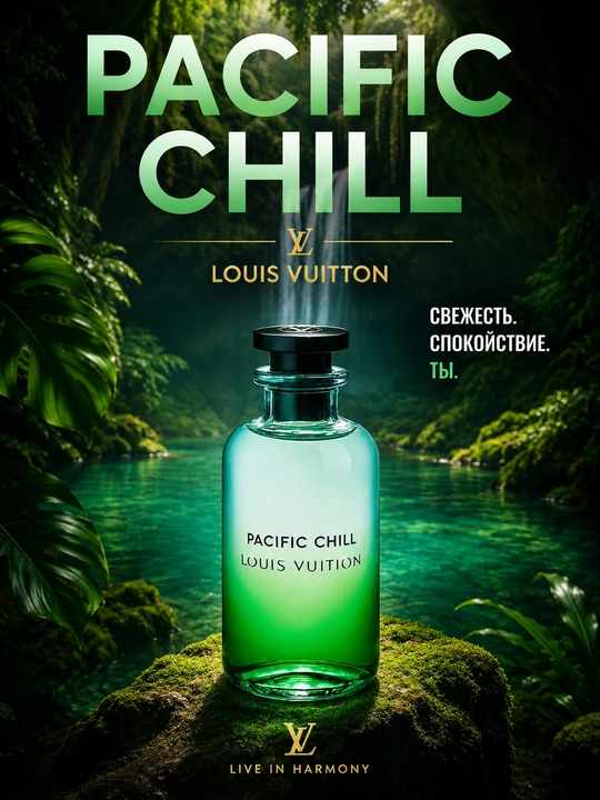 Louis Vuitton духи, Imagination, Symphony, Afternoon Swim, Pacific Chill, унисекс парфюм