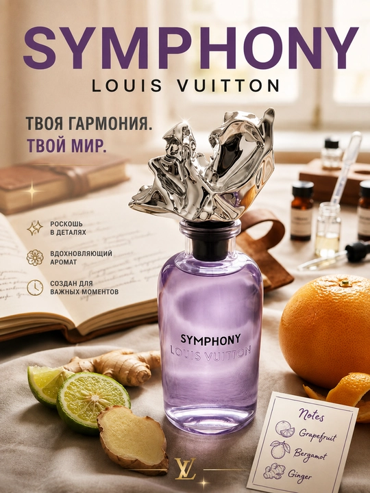 Louis Vuitton духи, Imagination, Symphony, Afternoon Swim, Pacific Chill, унисекс парфюм