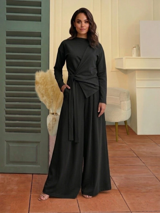 Oversize kuzgi model, ayollar kostyumi, 44-52
