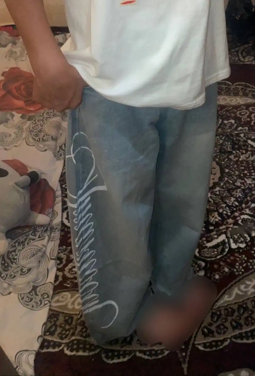 Erkaklar va ayollar uchun Y2K uslubidagi jinsi shimlar, uniseks baggy oversize