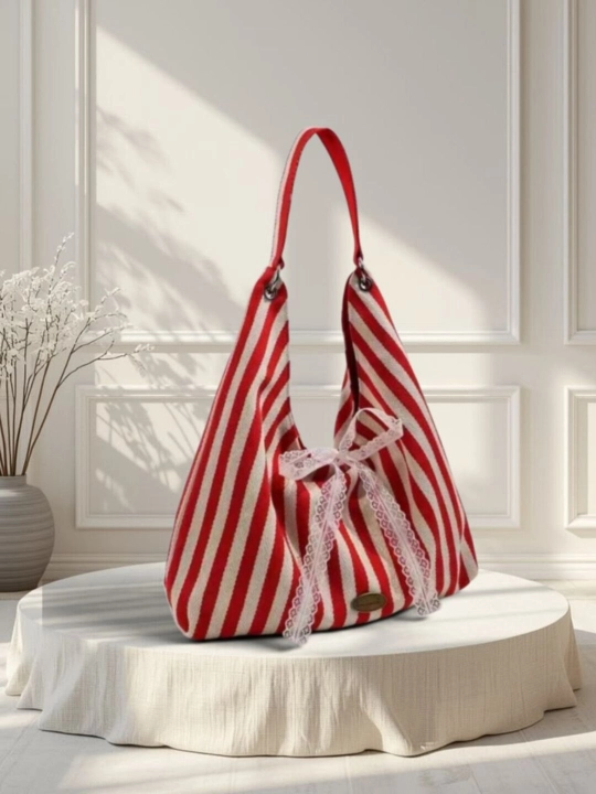 Ayollar uchun ikki tomonlama shopper sumka, Beyou Merci matoli