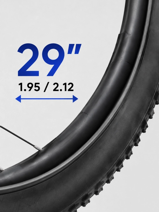 Камера велосипедная 29'x1.75/2.1 PRESTA FM48мм универсальная 1 штука