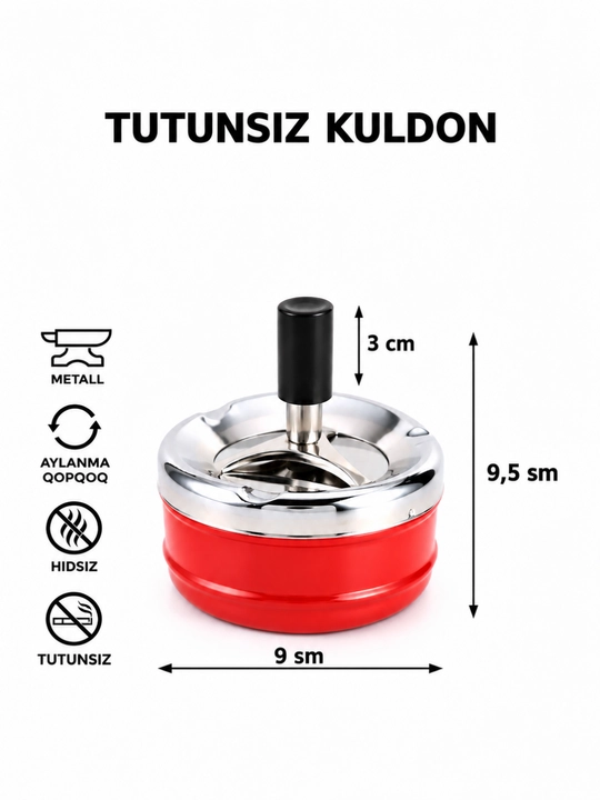 Metall kuldon, aylanuvchi kuldon, tutunsiz hidni chiqarmaydigan kuldon