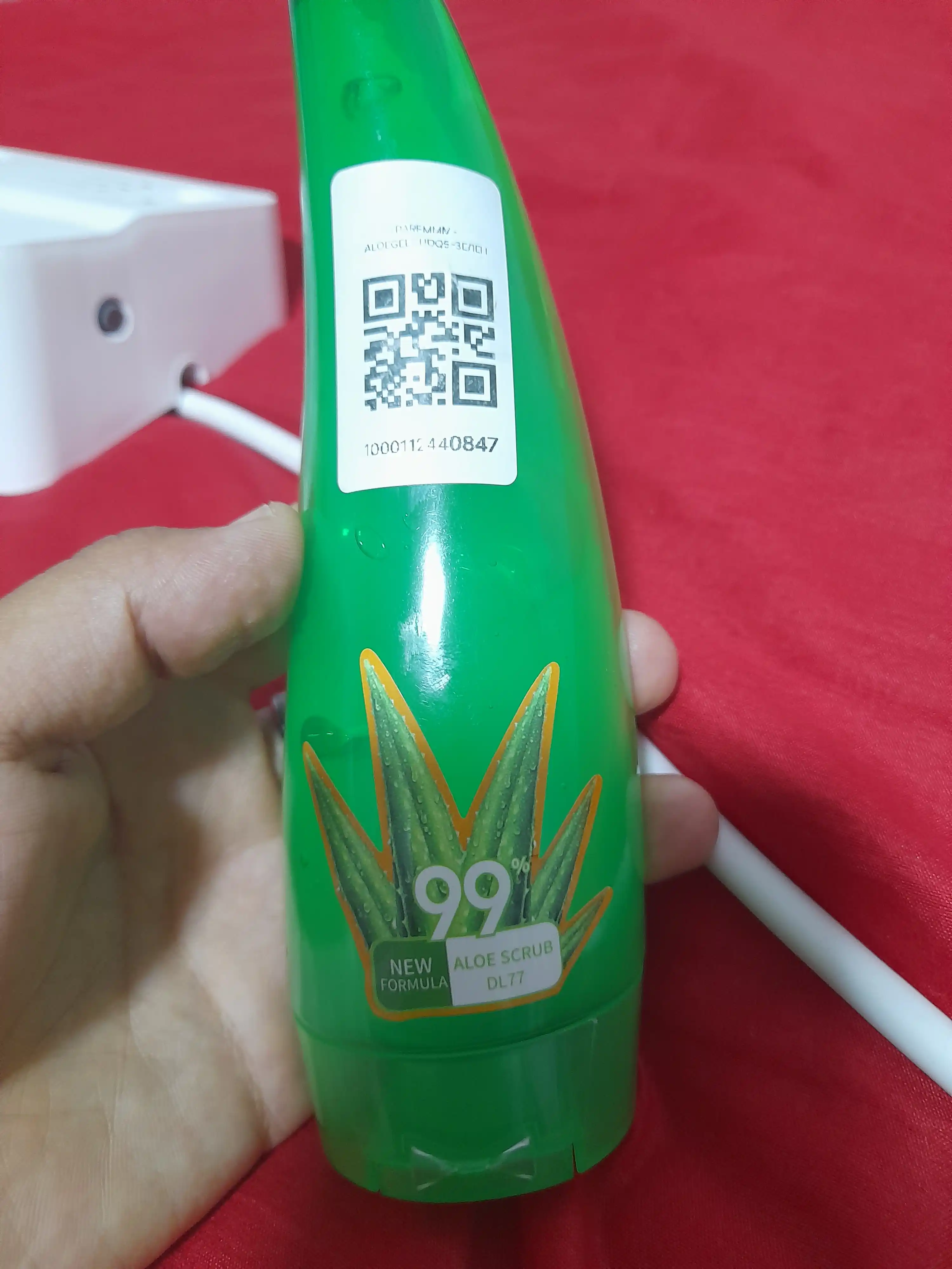 Aloe Vera 99% geli, 120 ml - teri uchun namlantiruvchi, tinchlantiruvchi va sovutuvchi gel