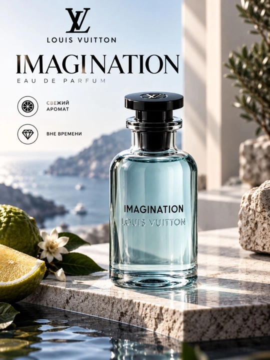 Парфюмерия Louis Vuitton: Imagination, Symphony, Afternoon swim, Pacific Chill