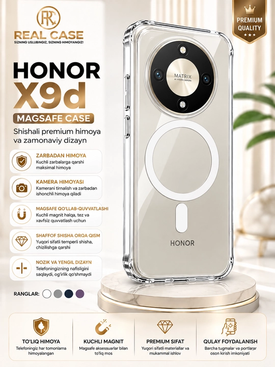 Honor X9D smartfoni g‘ilofi - 