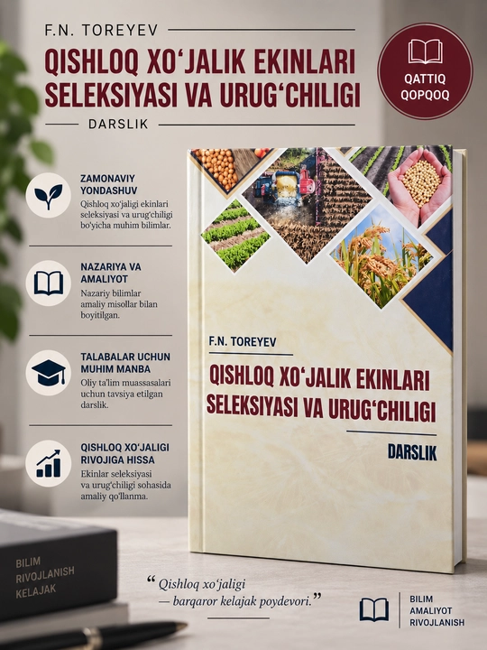 Qishloq xo‘jalik ekinlari seleksiyasi va urug‘chiligi, F.N. Toreyev - 