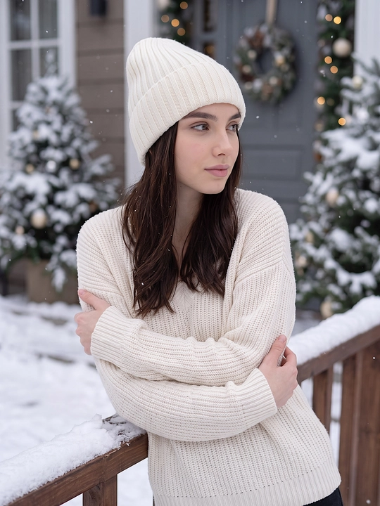 Ayollar uchun shapkalar, issiq qishki bosh kiyimlar, qishki shapka SNOWL