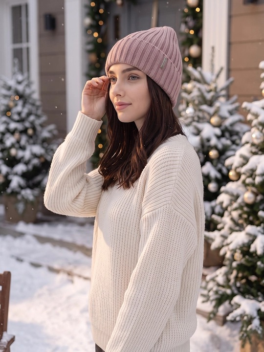 Ayollar uchun shapkalar, issiq qishki bosh kiyimlar, qishki shapka SNOWL