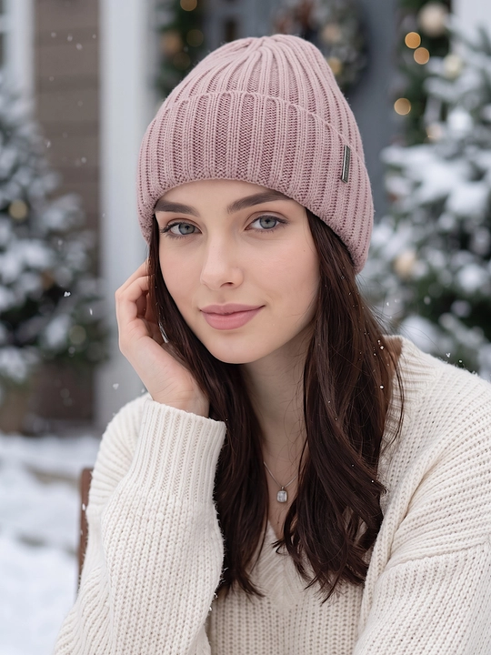 Ayollar uchun shapkalar, issiq qishki bosh kiyimlar, qishki shapka SNOWL