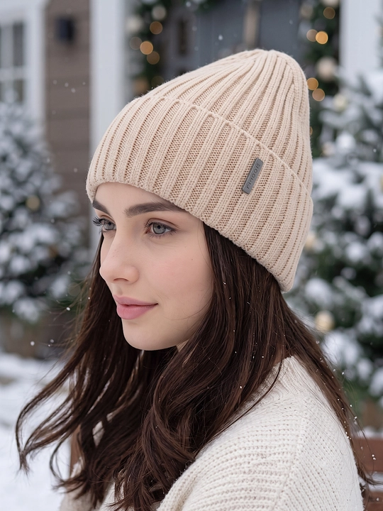 Ayollar uchun shapkalar, issiq qishki bosh kiyimlar, qishki shapka SNOWL