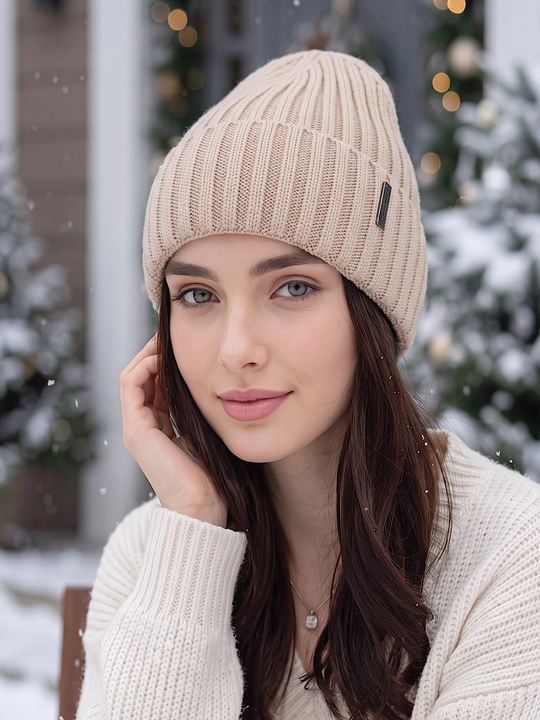 Ayollar uchun shapkalar, issiq qishki bosh kiyimlar, qishki shapka SNOWL