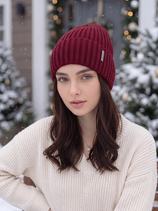 Ayollar uchun shapkalar, issiq qishki bosh kiyimlar, qishki shapka SNOWL