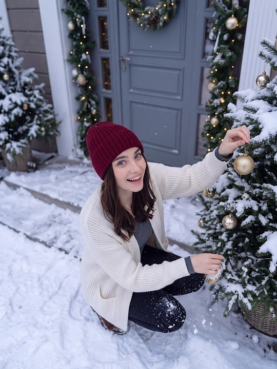 Ayollar uchun shapkalar, issiq qishki bosh kiyimlar, qishki shapka SNOWL