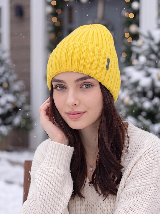 Ayollar uchun shapkalar, issiq qishki bosh kiyimlar, qishki shapka SNOWL