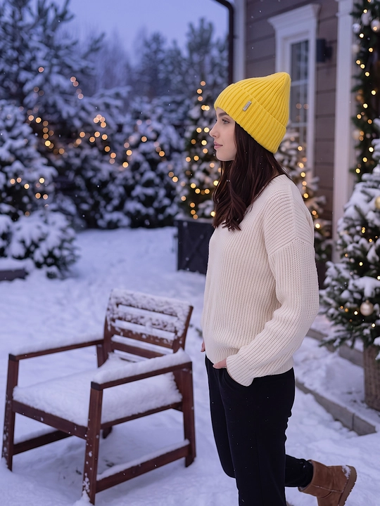Ayollar uchun shapkalar, issiq qishki bosh kiyimlar, qishki shapka SNOWL