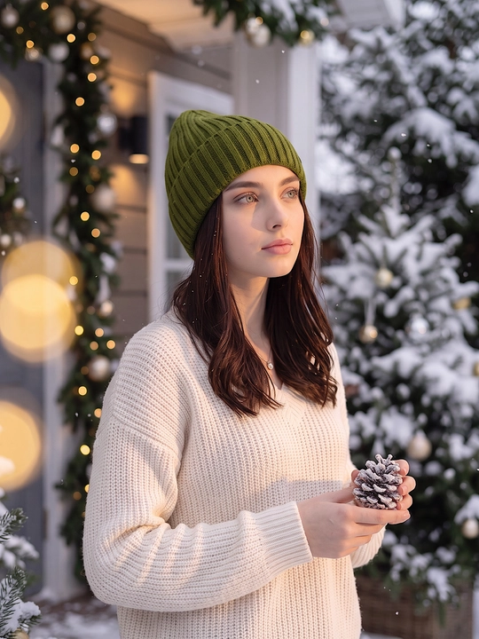 Ayollar uchun shapkalar, issiq qishki bosh kiyimlar, qishki shapka SNOWL