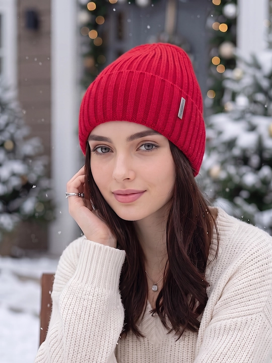 Ayollar uchun shapkalar, issiq qishki bosh kiyimlar, qishki shapka SNOWL