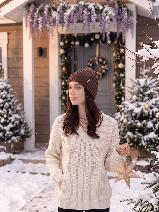 Ayollar uchun shapkalar, issiq qishki bosh kiyimlar, qishki shapka SNOWL