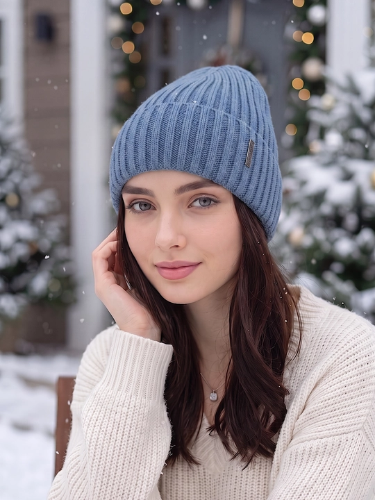 Ayollar uchun shapkalar, issiq qishki bosh kiyimlar, qishki shapka SNOWL