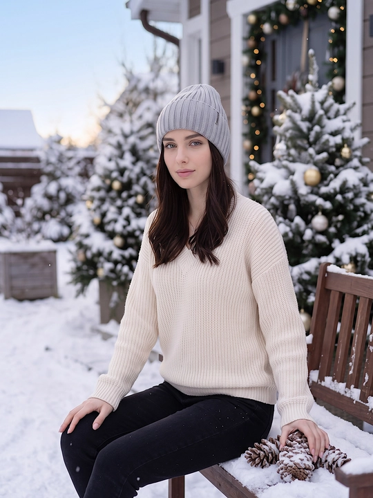 Ayollar uchun shapkalar, issiq qishki bosh kiyimlar, qishki shapka SNOWL