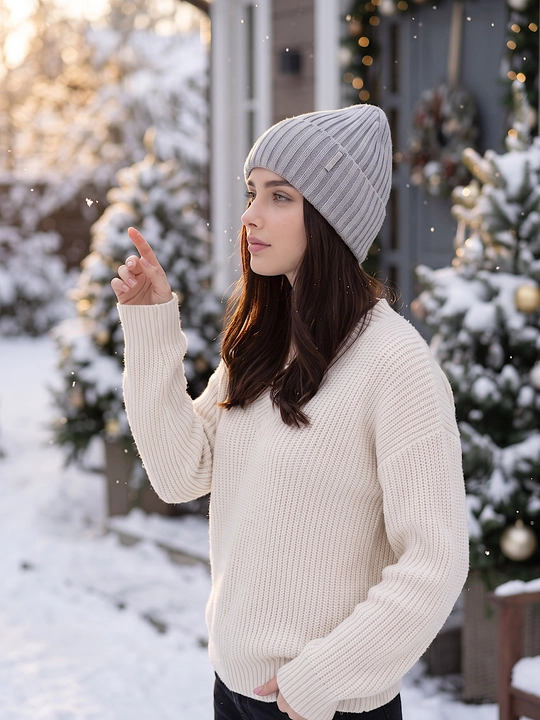 Ayollar uchun shapkalar, issiq qishki bosh kiyimlar, qishki shapka SNOWL