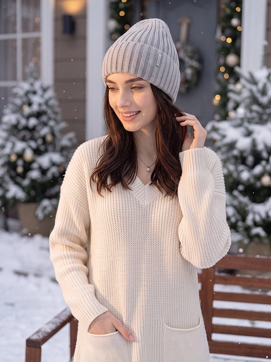 Ayollar uchun shapkalar, issiq qishki bosh kiyimlar, qishki shapka SNOWL