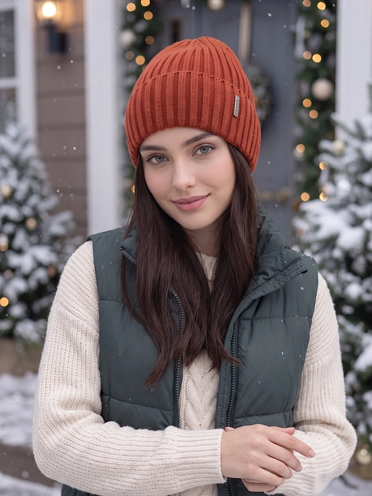Ayollar uchun shapkalar, issiq qishki bosh kiyimlar, qishki shapka SNOWL