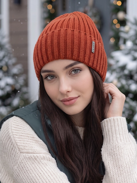 Ayollar uchun shapkalar, issiq qishki bosh kiyimlar, qishki shapka SNOWL