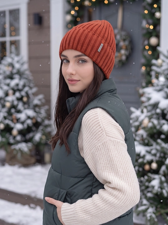Ayollar uchun shapkalar, issiq qishki bosh kiyimlar, qishki shapka SNOWL