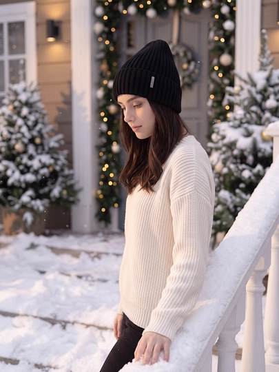 Ayollar uchun shapkalar, issiq qishki bosh kiyimlar, qishki shapka SNOWL